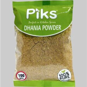 PIKS Dhania Powder 1 Kg (100 Grams * 10 Packets)