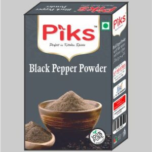 PIKS Black Pepper Powder 1 Kg (100 Grams * 10 Boxes)