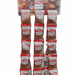 PIKS Rs 10 Lal Mirch Kutti 1 Hanger (30 Packets)