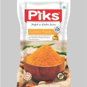 PIKS Haldi 1 Kg (100 Grams * 10 Packets)