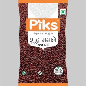 PIKS Red Rai 1 Kg (100 Grams * 10 Packets)