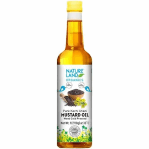 Natureland Organics Kachhi Ghani Pure Mustard Oil 1 Ltr