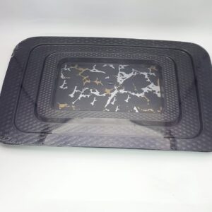 Tray set black