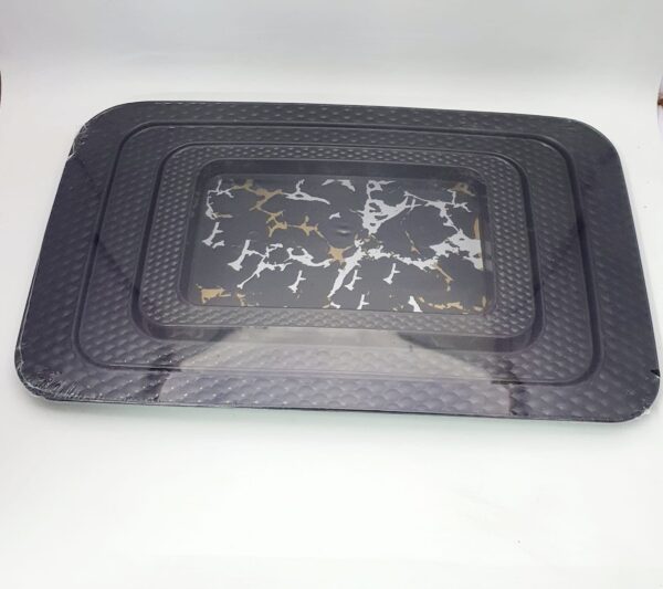 Tray set black