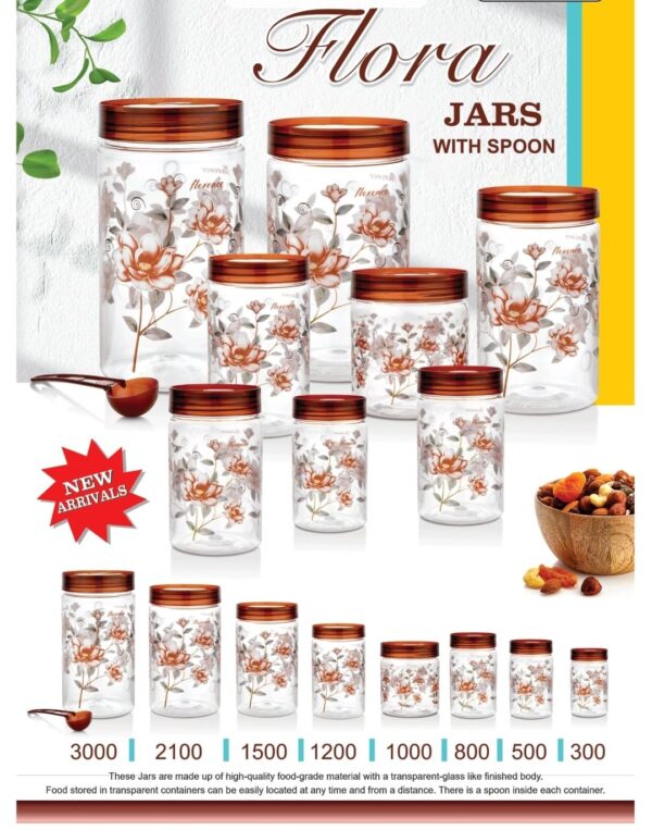 Flora jar series