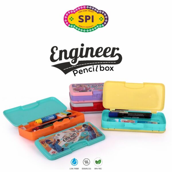 Engineer pencil box