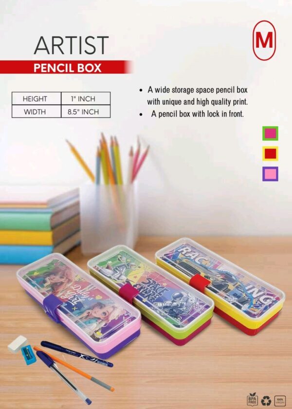 Artist pencil box