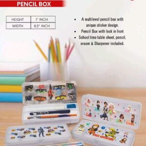 Magnet pencil box
