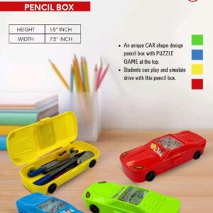 Car game pencil box