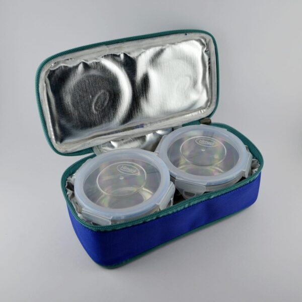 Break time lunch 
with two air tight container