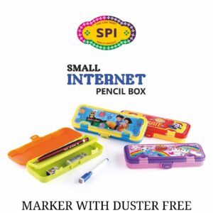 Internet pencil box with marker