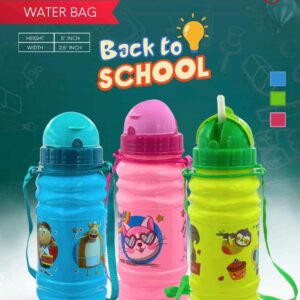 Olympic bottle full belt with straw