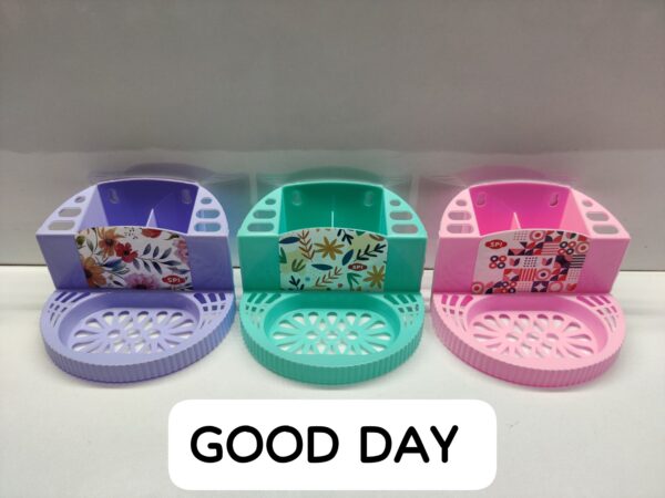 Good day paste stand with soap dish
