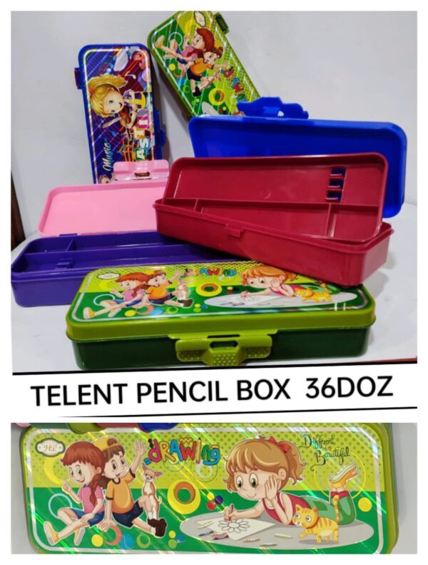 Talent pencil box