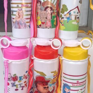 Sporty bottle with belt