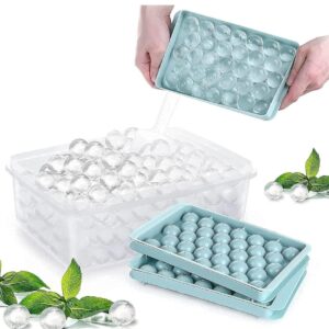 Round cube ice tray