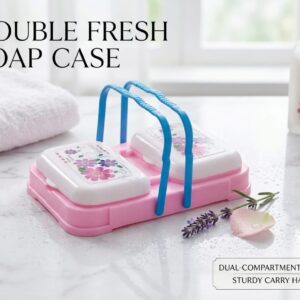 Double fresh soap case