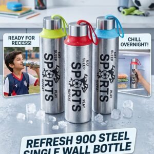 Refresh 900 steel single wall