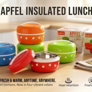 Apfel insulated Lunch