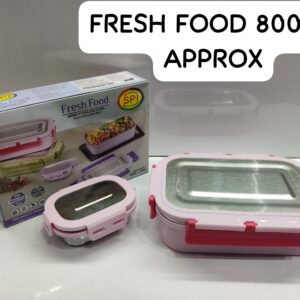 Fresh food insulated steel lunch